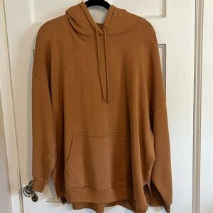 American Eagle XL brown hooded sweatshirt